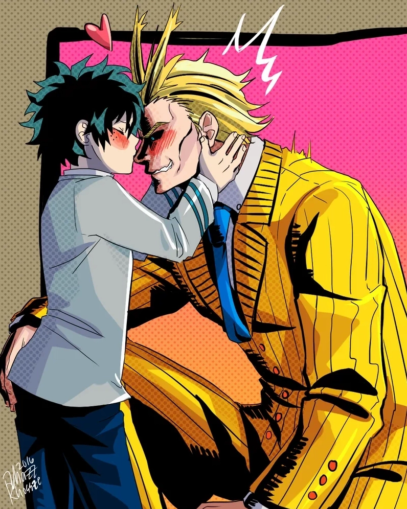 Trọn bộ ảnh anime All Might đầy uy dũng và thông tin tiểu sử 13 Sự kết hợp ăn ý và đầy nhiệt huyết khi All Might hợp sức cùng Deku