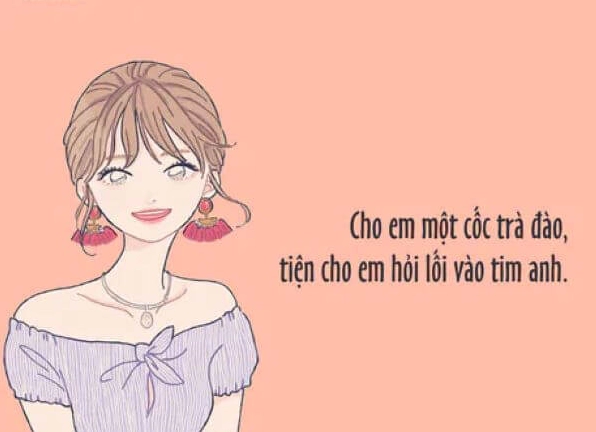 Thả thính crush dễ thương, ngọt ngào