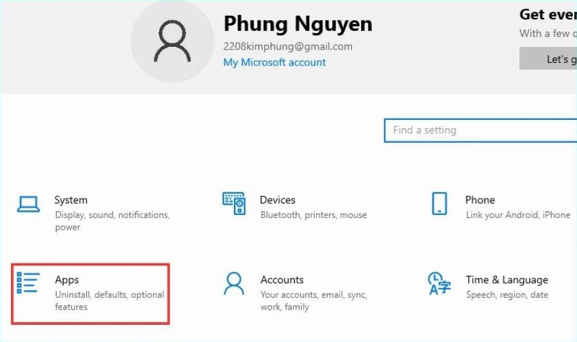 Thao tác gỡ và cài đặt lại phần mềm Zalo qua Control Panel khi bị lỗi không kết nối được