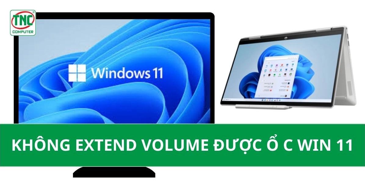 Thao tác sửa lỗi không extend volume được ổ C win 10 bằng Disk Management