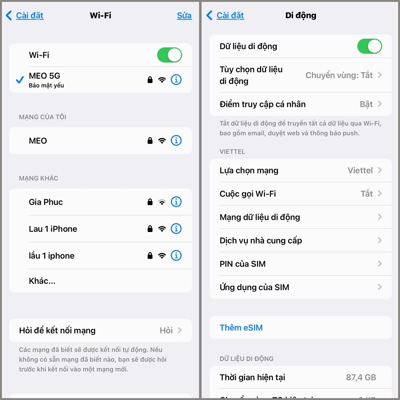 Thao tác truy cập vào phần cài đặt ứng dụng để xử lý lỗi Facebook bị văng