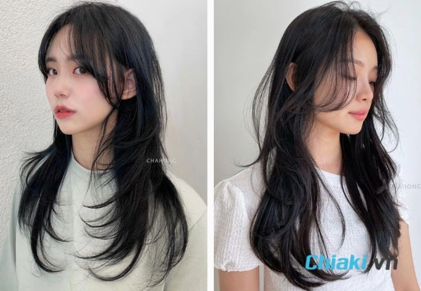 Ngắm trọn bộ hình ảnh gái đẹp tóc dài vạn người mê mới nhất 2026 17 Thiếu nữ bay bổng cùng kiểu tóc dài layer kết hợp mái bay