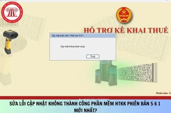 Hướng dẫn chi tiết cách sửa lỗi HTKK tự thoát cực kỳ hiệu quả 5 Thông báo lỗi cập nhật HTKK không thành công có thể do phần mềm diệt virus chặn