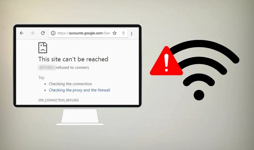 Hướng dẫn chi tiết cách sửa lỗi err_connection_refused trên điện thoại Android và iOS hiệu quả 3 Tín hiệu internet yếu hoặc mất kết nối là nguyên nhân hàng đầu gây lỗi truy cập web