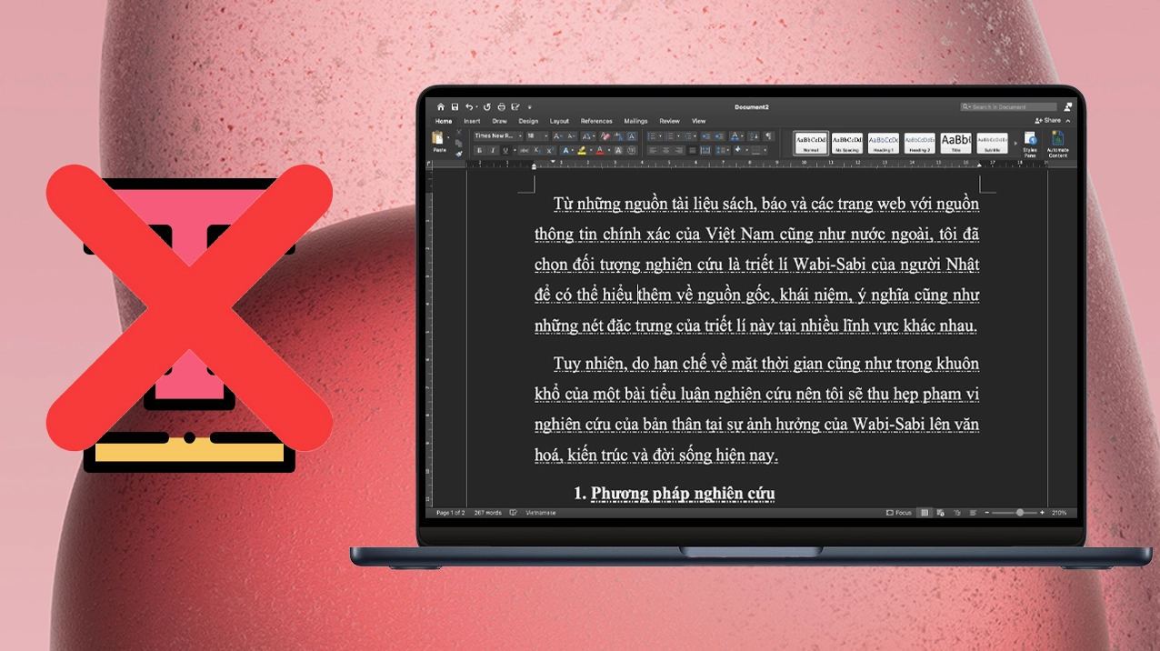 Hướng dẫn chi tiết cách sửa lỗi gạch chân đỏ trong Word đơn giản 1 Tình trạng văn bản Word xuất hiện các đường gạch chân màu đỏ dưới từng chữ