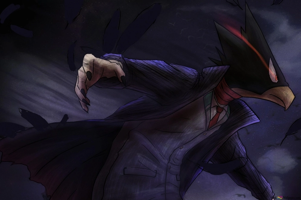 Tổng hợp bộ sưu tập ảnh anime tokoyami cực ngầu và bí ẩn nhất 2026 5 Tokoyami Fumikage khiến người hâm mộ choáng ngợp trước sức mạnh to lớn