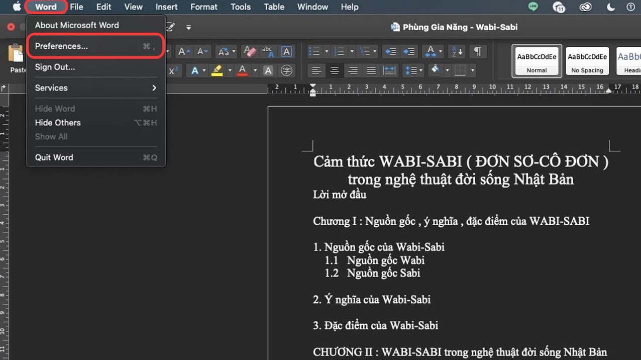 Hướng dẫn chi tiết cách sửa lỗi gạch chân đỏ trong Word đơn giản 3 Truy cập vào mục File và chọn Options trong phần mềm Word