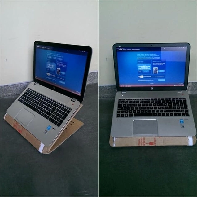 Hướng dẫn cách làm bàn để laptop gấp gọn đơn giản tại nhà 5 Tự làm đế tản nhiệt laptop kết hợp với bàn gấp