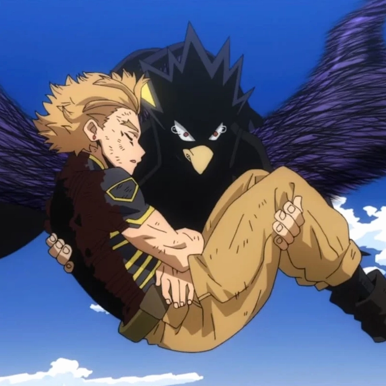 Tổng hợp bộ sưu tập ảnh anime tokoyami cực ngầu và bí ẩn nhất 2026 18 Tương tác tuyệt vời của bộ đôi chim ưng khiến trái tim người xem rộn ràng