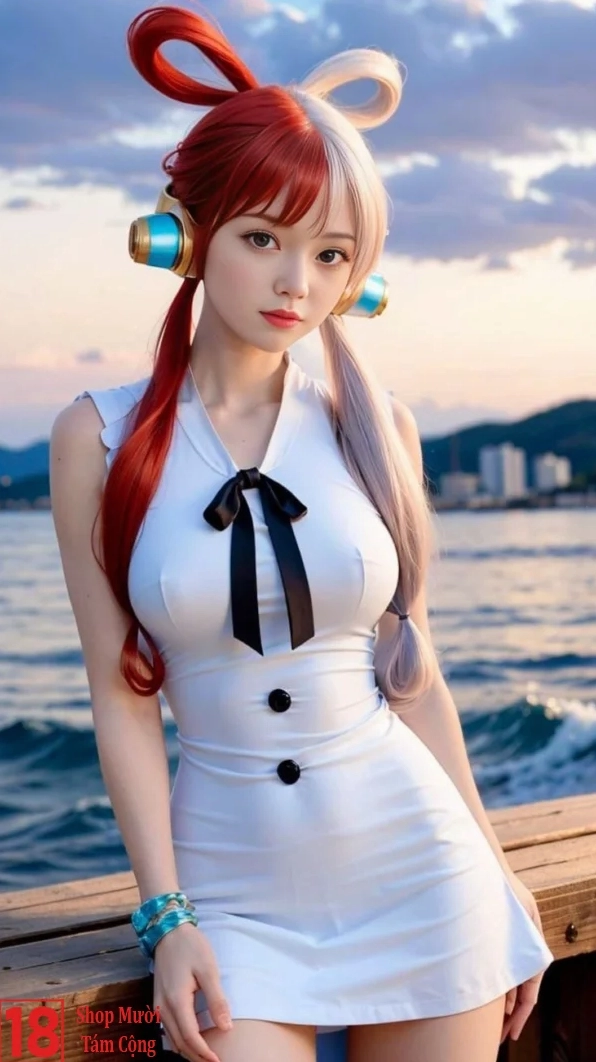 Bộ sưu tập 30 ảnh gái xinh One Piece mặc bikini nóng bỏng nhất 25 Uta khoe vẻ đẹp kẹo ngọt nhưng cũng rất quyến rũ