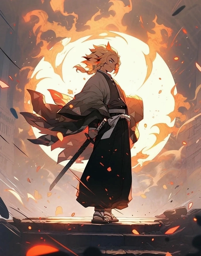 Bộ sưu tập ảnh anime Rengoku ngầu và ấn tượng nhất năm 2026 10 Viêm Trụ Rengoku chết khoảnh khắc bi hùng
