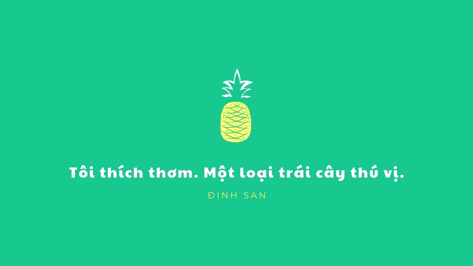Xanh lá Trái thơm Nhiệt đới Hình nền máy tính