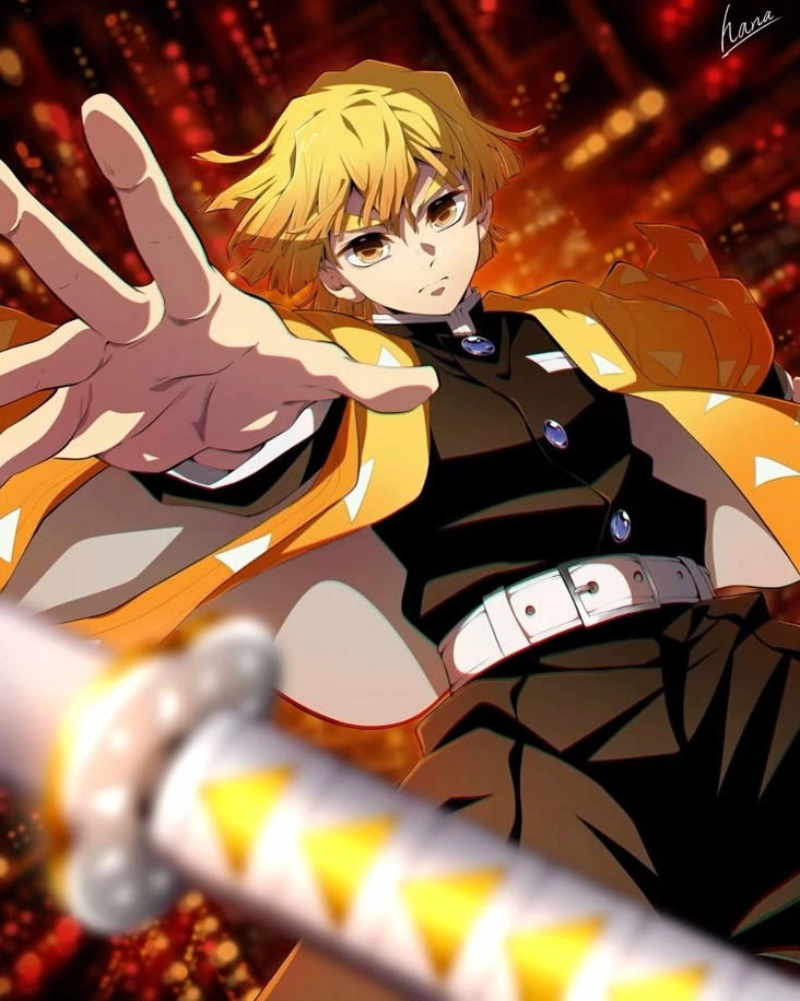 Tổng hợp ảnh anime Zenitsu ngầu chất và tiểu sử nhân vật năm 2026 13 Zenitsu chàng kiếm sĩ sấm sét đầy nội tâm