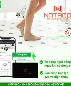 Công Tắc Cảm Ứng Chống Giật Datic Cho Nóng Lạnh, Máy Bơm, Điều Hòa Màu Đen 2 34213