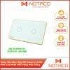 Công Tắc Cảm Ứng Hunonic 2 Nút Màu Trắng Chính Hãng Giá Tốt 16 cong tac cam ung wifi vien vang 2 nut 2