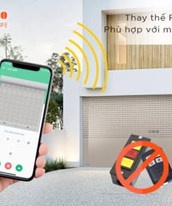 Công tắc điều khiển cửa cuốn từ xa qua điện thoại
