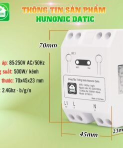 cong tac thong minh hunonic datic basic 15