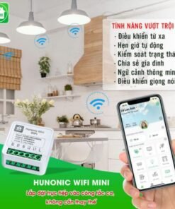 Biến Công Tắc Thường Thành Công Tắc Thông Minh - Hunonic Mini 7 hunonic mini 8