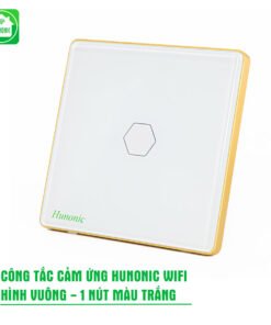 Công Tắc Cảm Ứng 1 Nút Mặt Vuông Màu Trắng Chính Hãng Giá Tốt 4 1 nut trang