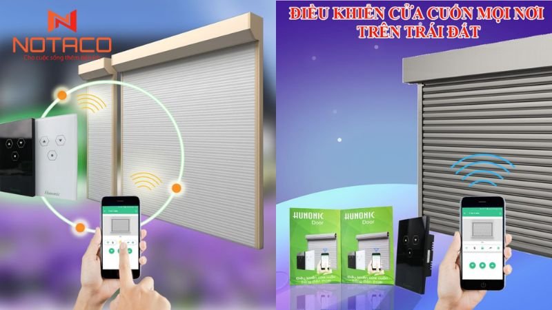 So Sánh Công Tắc Cửa Cuốn Thường Và Cửa Cuốn Thông Minh 5 50