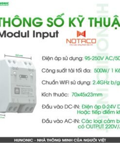 Modul Input Hunonic – Giải Pháp Đầu Vào Thông Minh Và Đa Dạng 2 Modul input hunonic 2