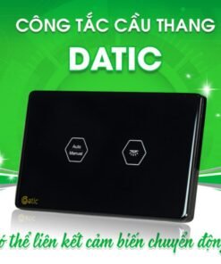 Công Tắc Chính Liên Kết Cầu Thang Wifi Datic Màu Đen 5 cong tac lien ket cau thang datic 3