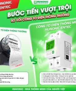 Công Tơ Điện Tử Hunonic Entec Pro - Công Tơ Điện Tử Cao Cấp 4 Entec 8