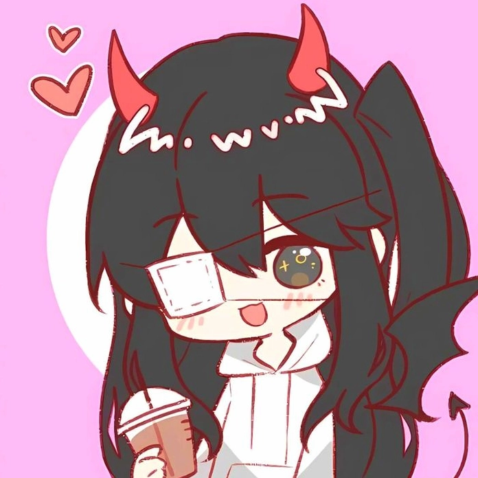 Cận Cảnh Bộ Sưu Tập Ảnh Anime Ác Quỷ Chibi Cực Ngầu Đáng Yêu 7 Ảnh anime ác quỷ chibi đáng yêu với mái tóc tím