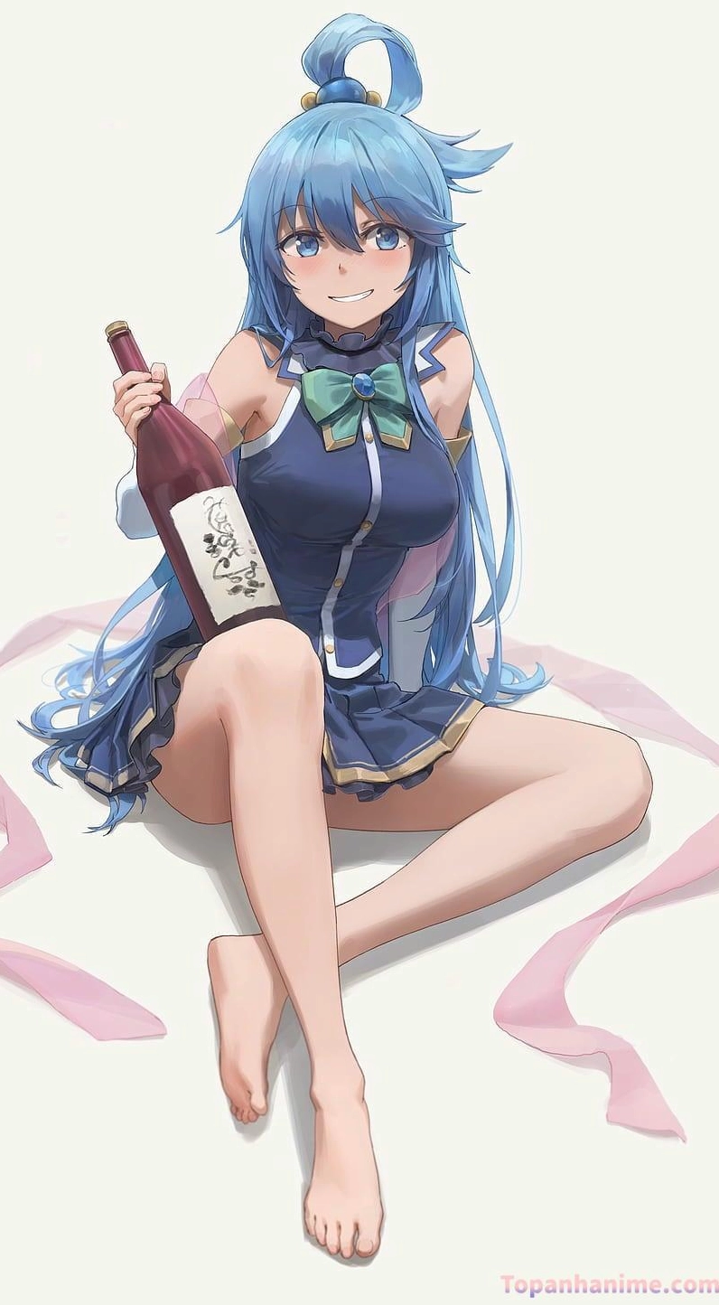 Ảnh anime Aqua đầy mạnh mẽ và quyết đoán