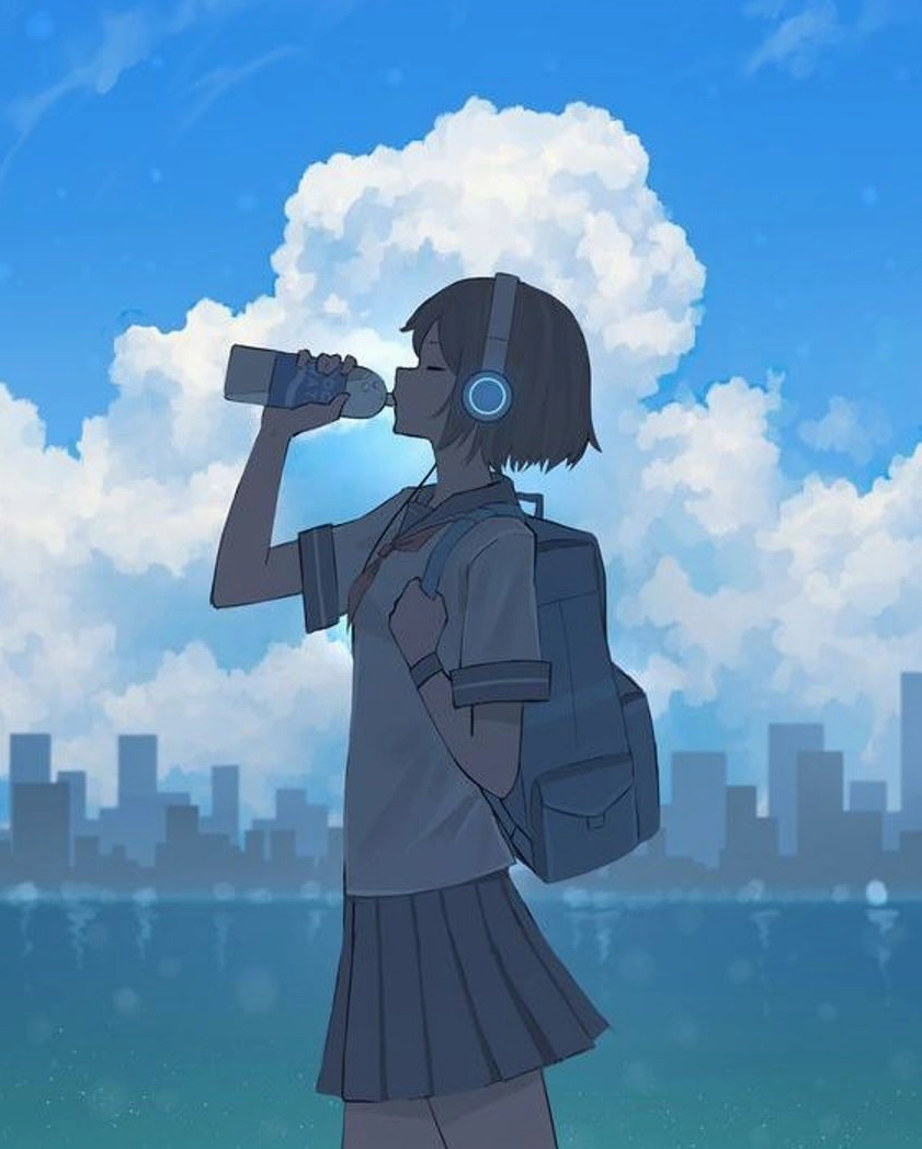 Bộ sưu tập ảnh cô gái buồn đẹp và những nét suy tư lay động lòng người 10 ảnh anime cô gái buồn đẹp ngập tràn trong gam màu u tối