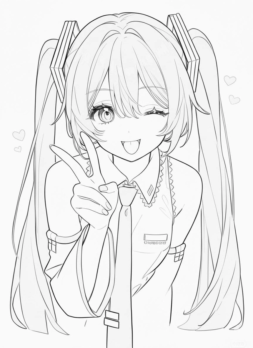 Ảnh anime đơn giản chân dung nhân vật với góc nghiêng ấn tượng