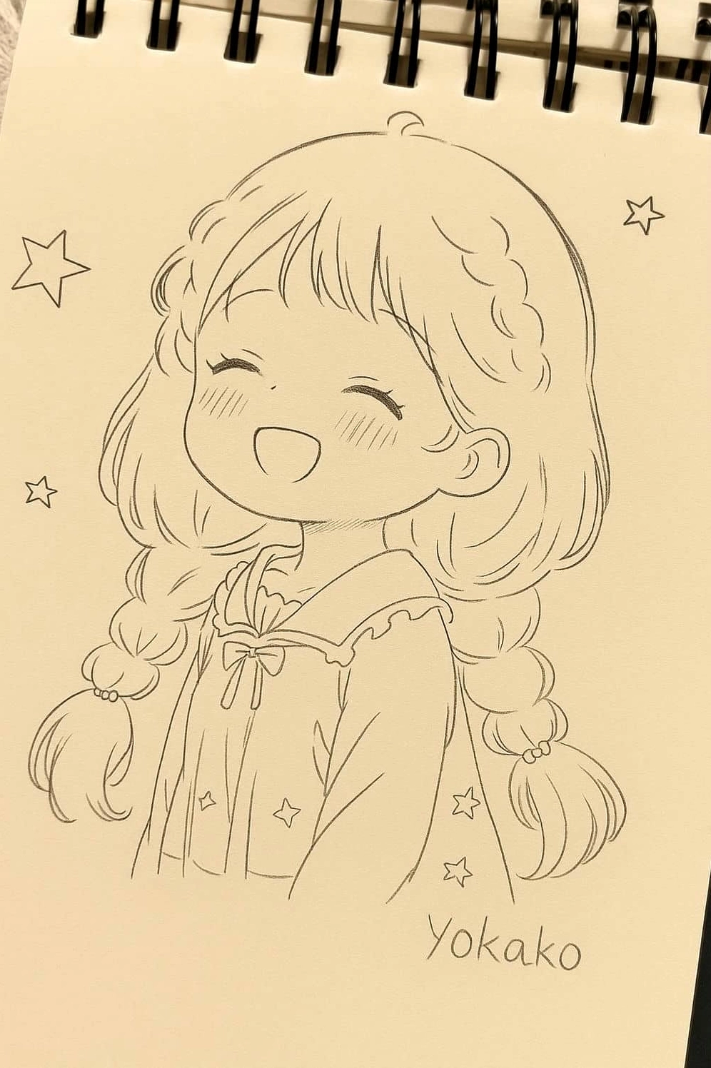 Ảnh anime đơn giản nhân vật đang suy tư