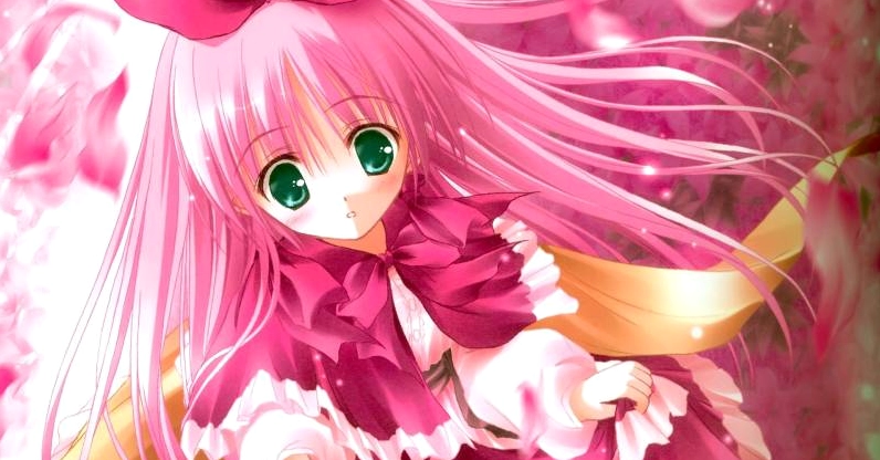 Bộ Sưu Tập Cận Cảnh Ảnh Gái Xinh Mặc Kimono Đẹp Tuyệt Mỹ 12 Ảnh anime gái xinh mặc kimono với mái tóc hồng nổi bật