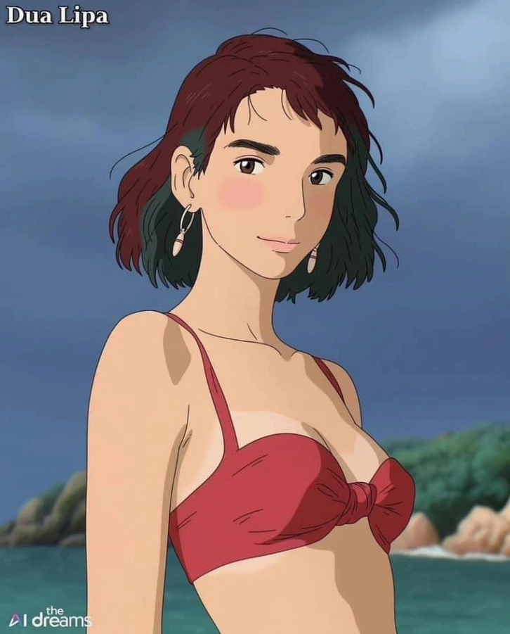ảnh anime ghibli phong cảnh thành phố