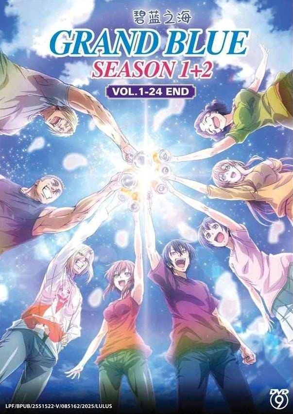 ảnh anime grand blue cảnh Chisa bị dọa sợ