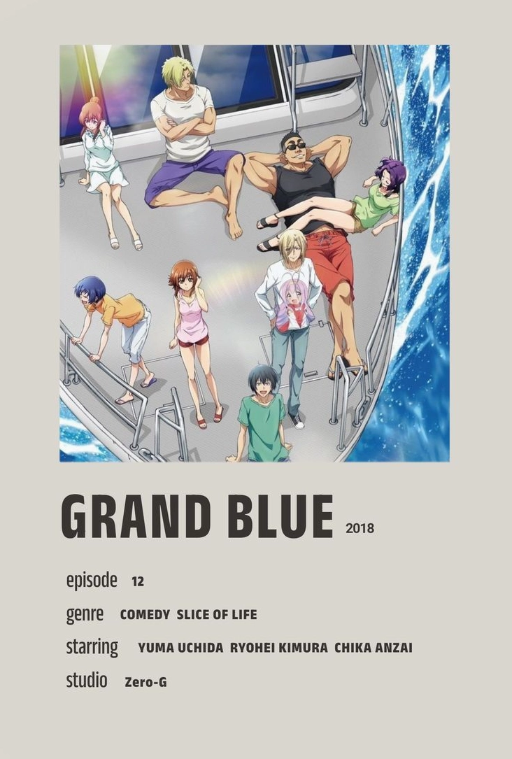 ảnh anime grand blue cảnh Iori bị bắt nạt bởi hội bạn