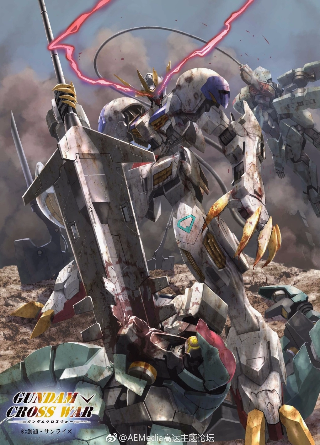 Bộ Sưu Tập Cận Cảnh Ảnh Anime Gundam Tuyệt Đỉnh Không Thể Rời Mắt 14 Ảnh anime Gundam Cross War chiến đấu căng thẳng