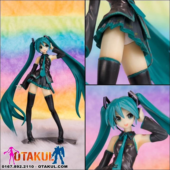 ảnh anime miku với hiệu ứng ánh sáng rực rỡ và biểu cảm hưng phấn