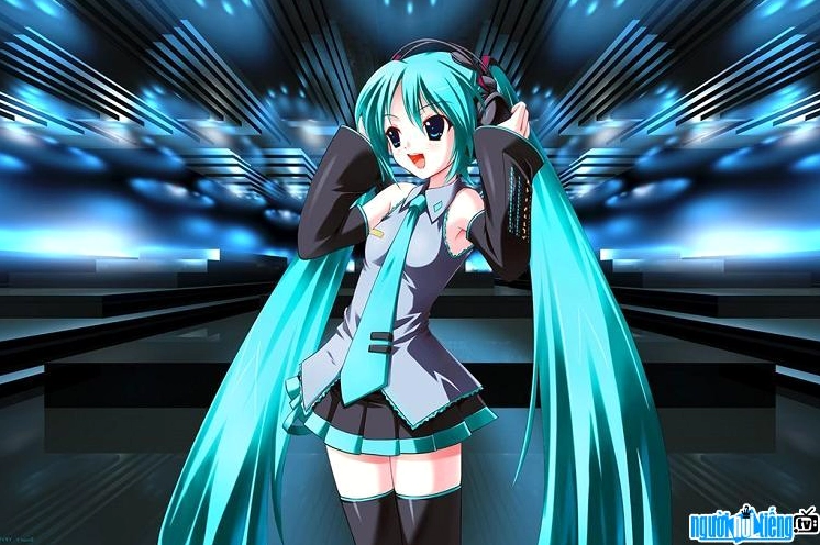 ảnh anime miku với phong cách thời trang ấn tượng và pose dáng độc đáo