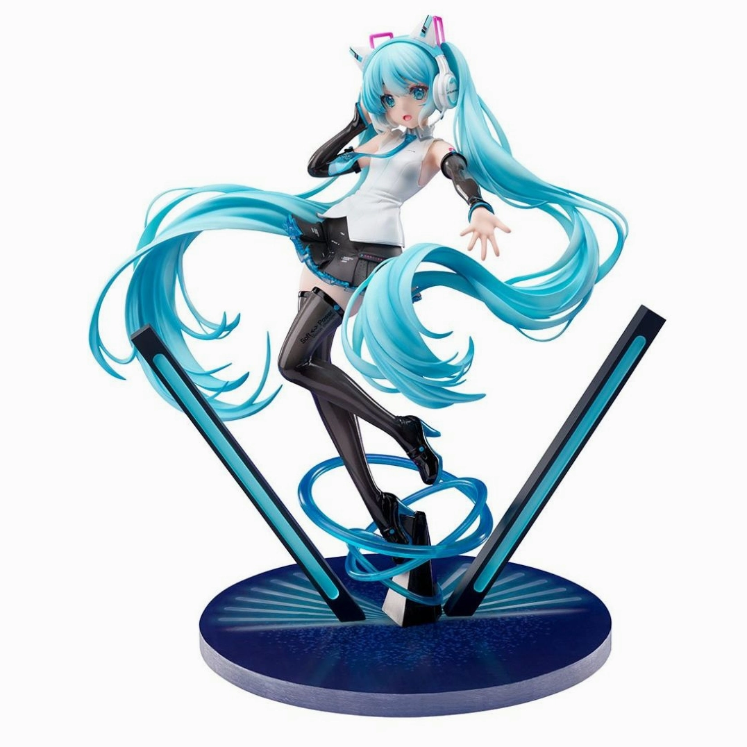 ảnh anime miku với phong thái tự tin và ánh nhìn cuốn hút