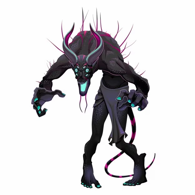 Cận cảnh bộ sưu tập ảnh anime monster ấn tượng và quái dị nhất 1 Ảnh anime monster với hình tượng quái vật bí ẩn và gam màu tối