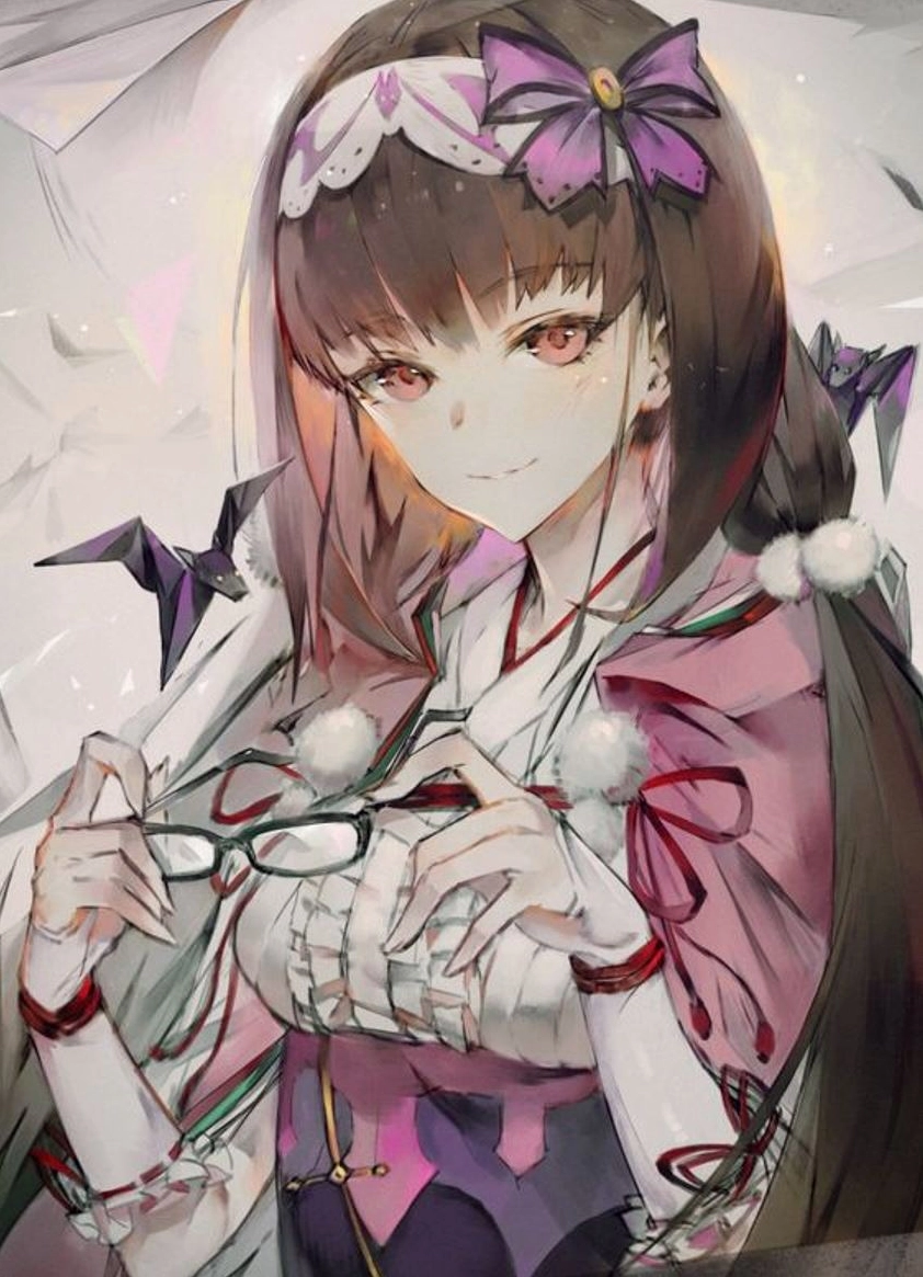 Ảnh anime nữ đẹp trầm tư với vẻ buồn man mác trong khung cảnh hoàng hôn