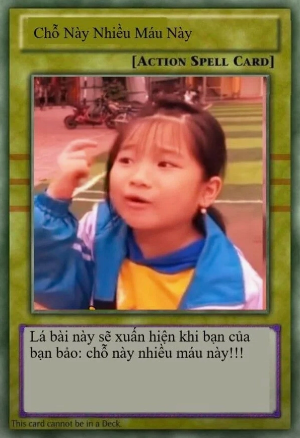 Bộ Sưu Tập Cận Cảnh Ảnh Meme Lá Bài Hài Hước và Độc Đáo Nhất 13 Ảnh bài Yugioh chế meme với khuôn mặt ngơ ngác, thể hiện sự khó hiểu.