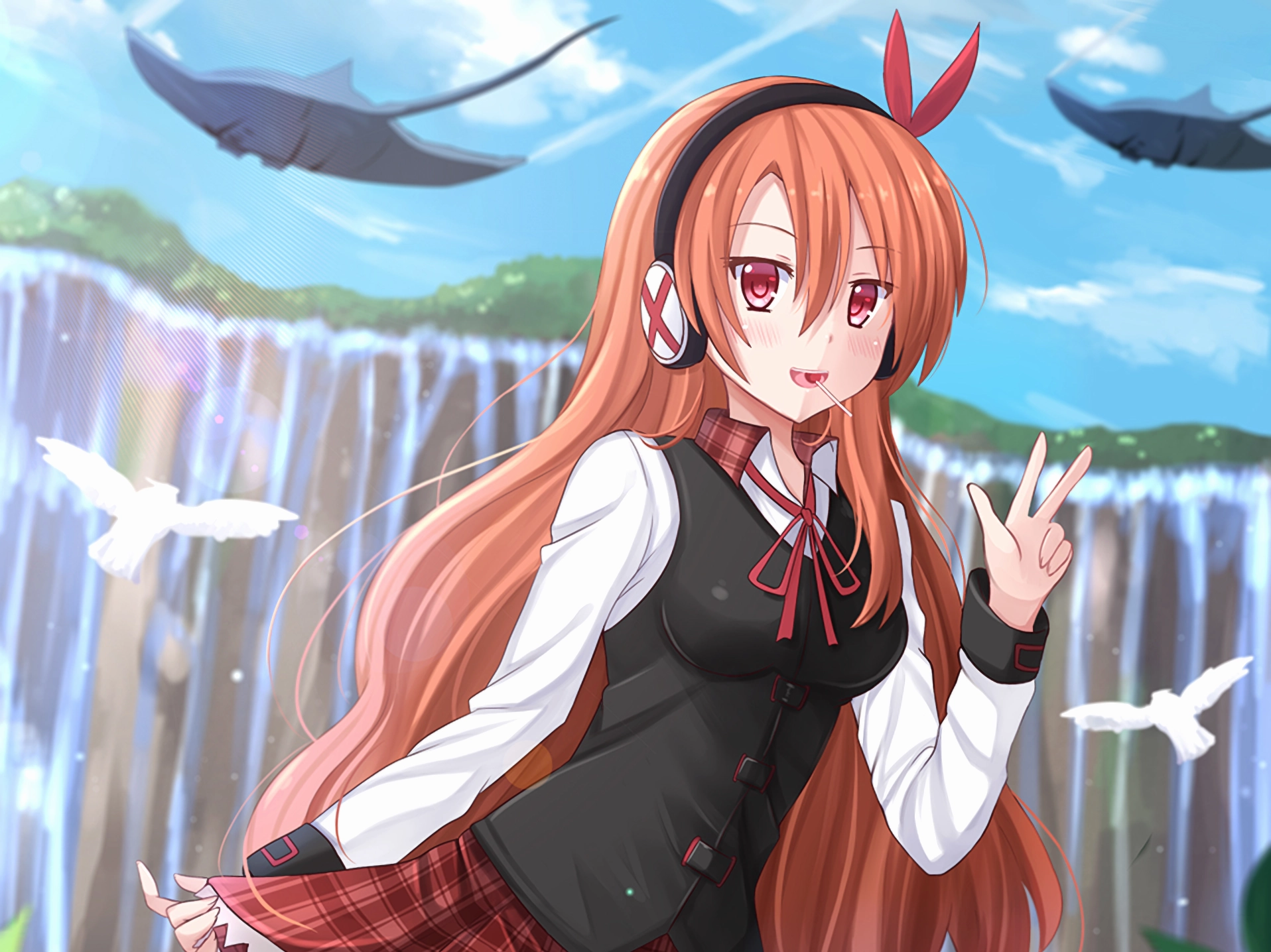 ảnh chelsea anime với ánh mắt tinh nghịch