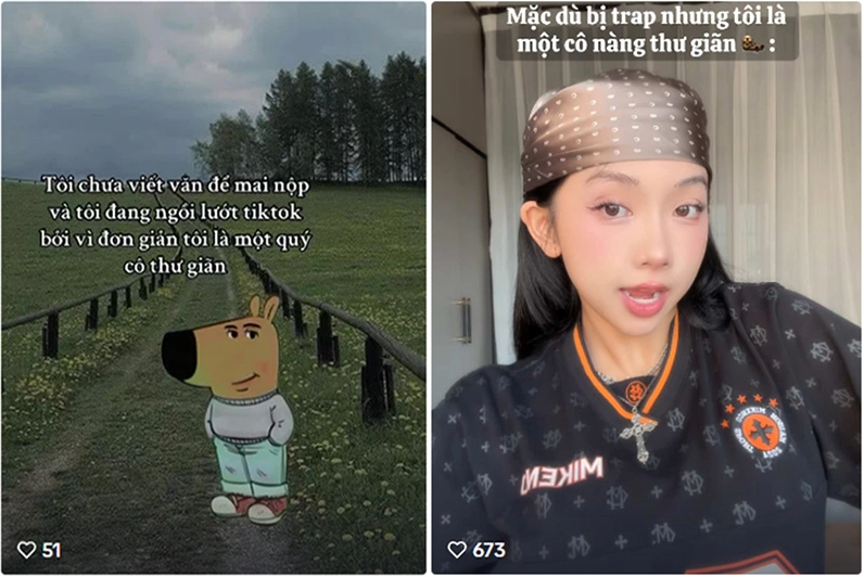 Ảnh chill guy đang thịnh hành trên TikTok