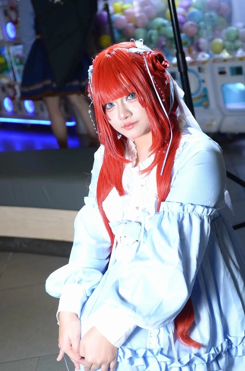 ảnh cosplay gái xinh hóa thân nữ thần gió kiêu sa