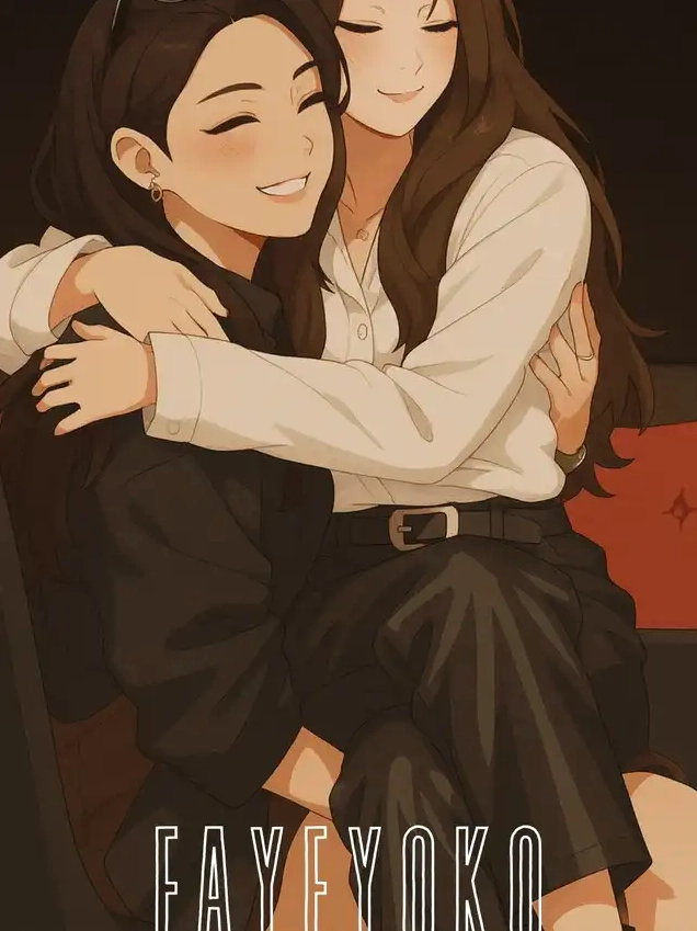 ảnh đẹp anime hai cô gái ôm nhau tình cảm