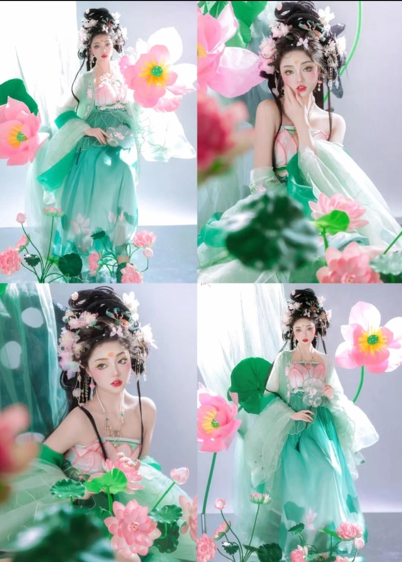 Bộ Sưu Tập Cận Cảnh Ảnh Gái Xinh Cổ Trang Vạn Người Mê 9 Ảnh gái xinh cổ trang hóa thân thành nàng tiên giữa rừng hoa đào