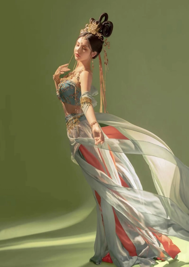 Bộ Sưu Tập Cận Cảnh Ảnh Gái Xinh Cổ Trang Vạn Người Mê 7 Ảnh gái xinh cổ trang hóa thân thành tiên nữ bên suối