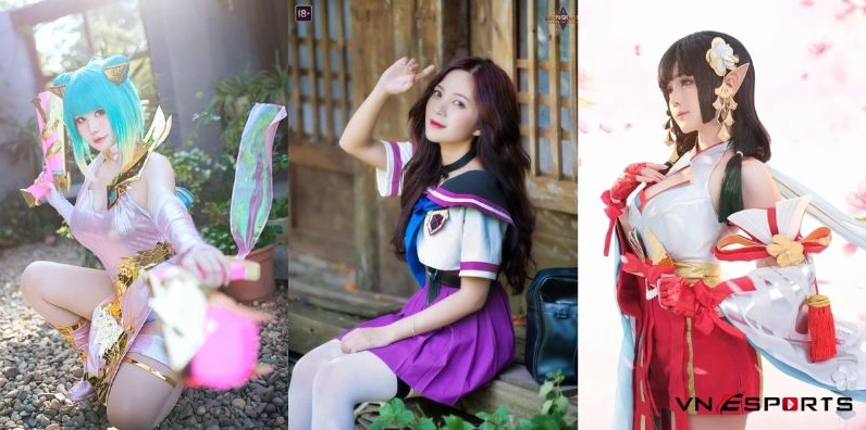 Ảnh gái xinh cosplay Liên Quân Mobile khiến game thủ say nắng